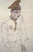 Russian Prisoner of War (Grigori Kladjishuili) (mk12) Egon Schiele